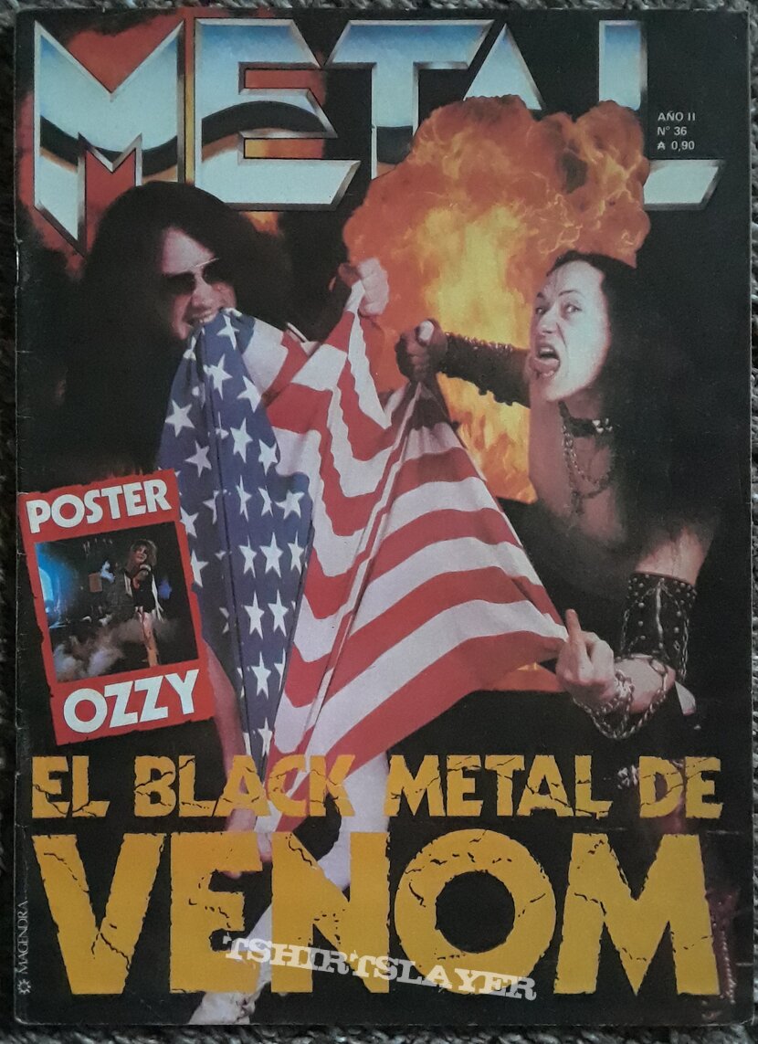 VENOM- magazine covers 