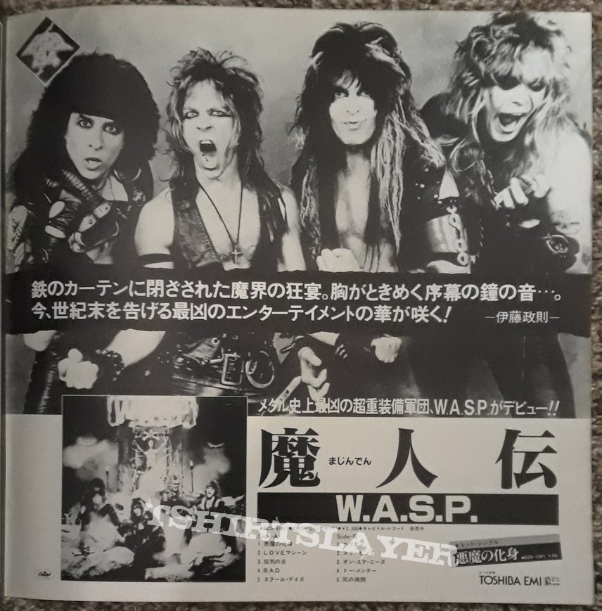 W.A.S.P.- posters/mags/features/etc.