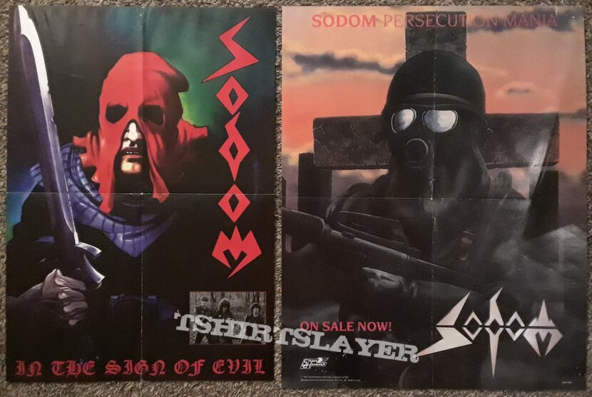 SODOM- posters/etc.