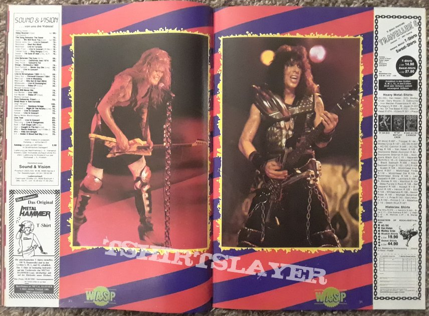 W.A.S.P.- posters/mags/features/etc.