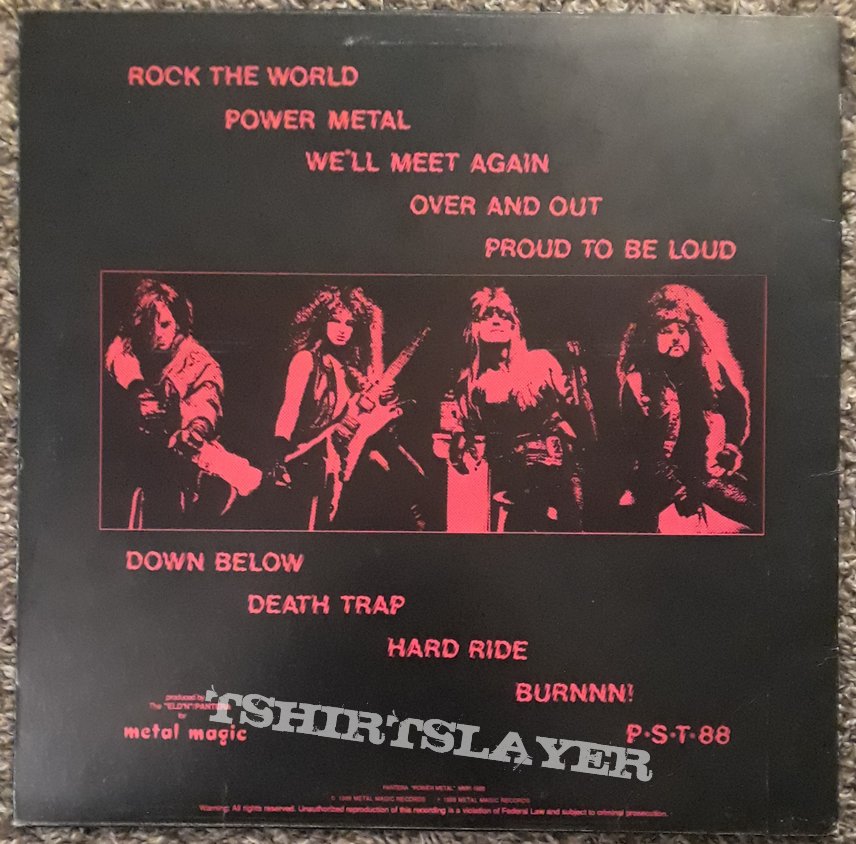 Pantera GLAMTERA- vinyl/press/photos