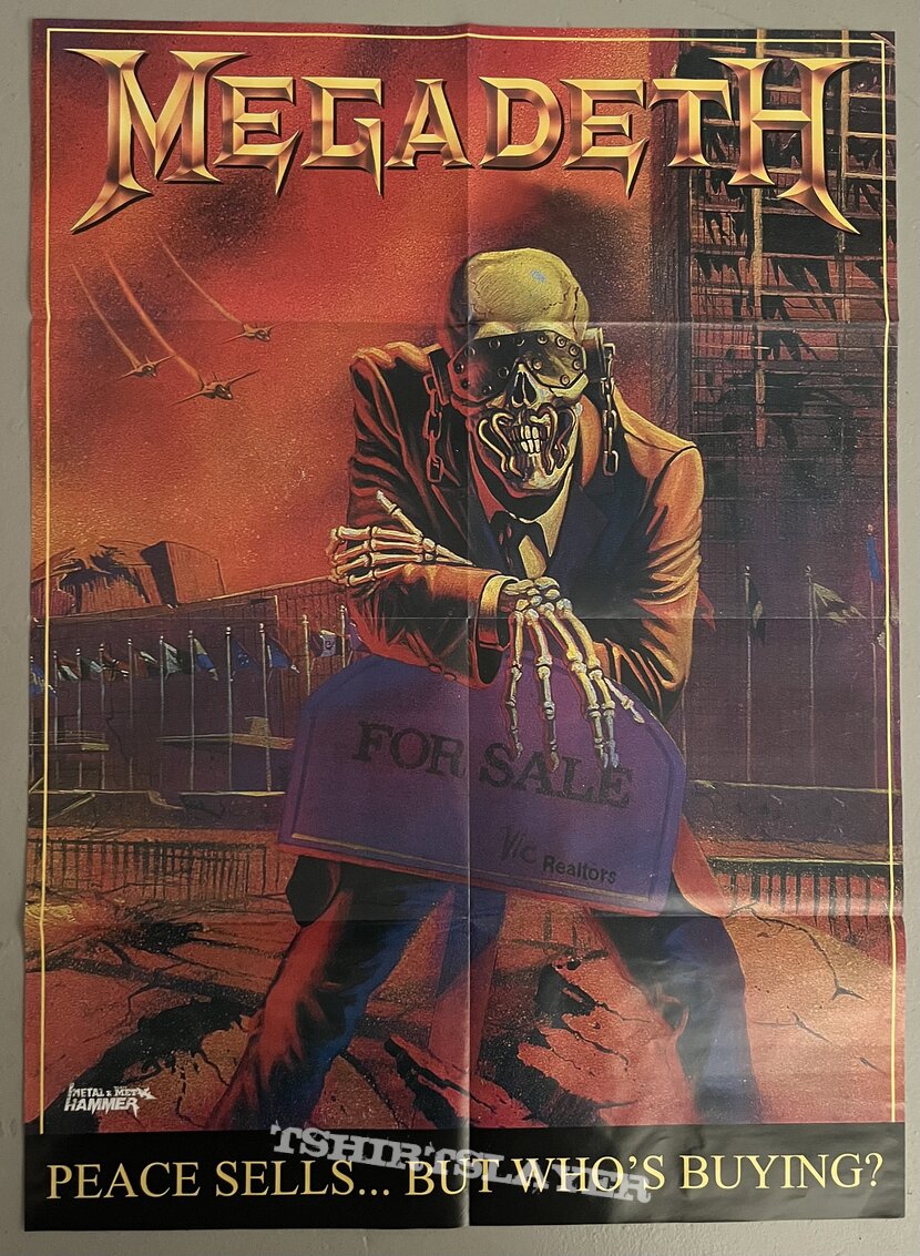 MEGADETH- press/posters