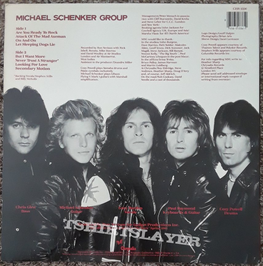 Michael Schenker Group MSG- vinyl/press