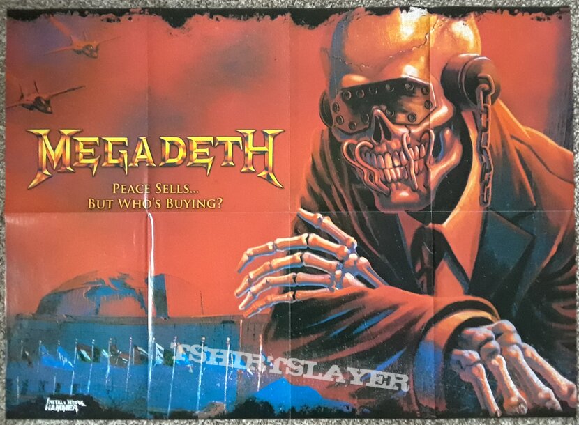 MEGADETH- press/posters