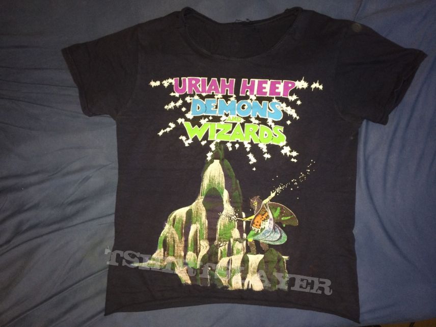 Uriah Heep - Demons And Wizards Shirt | TShirtSlayer TShirt and ...