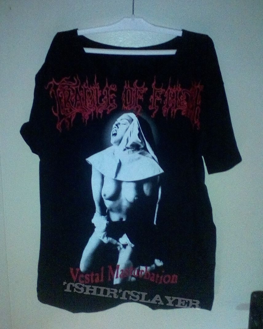 cradle of filth - vestal masturbation - shirt