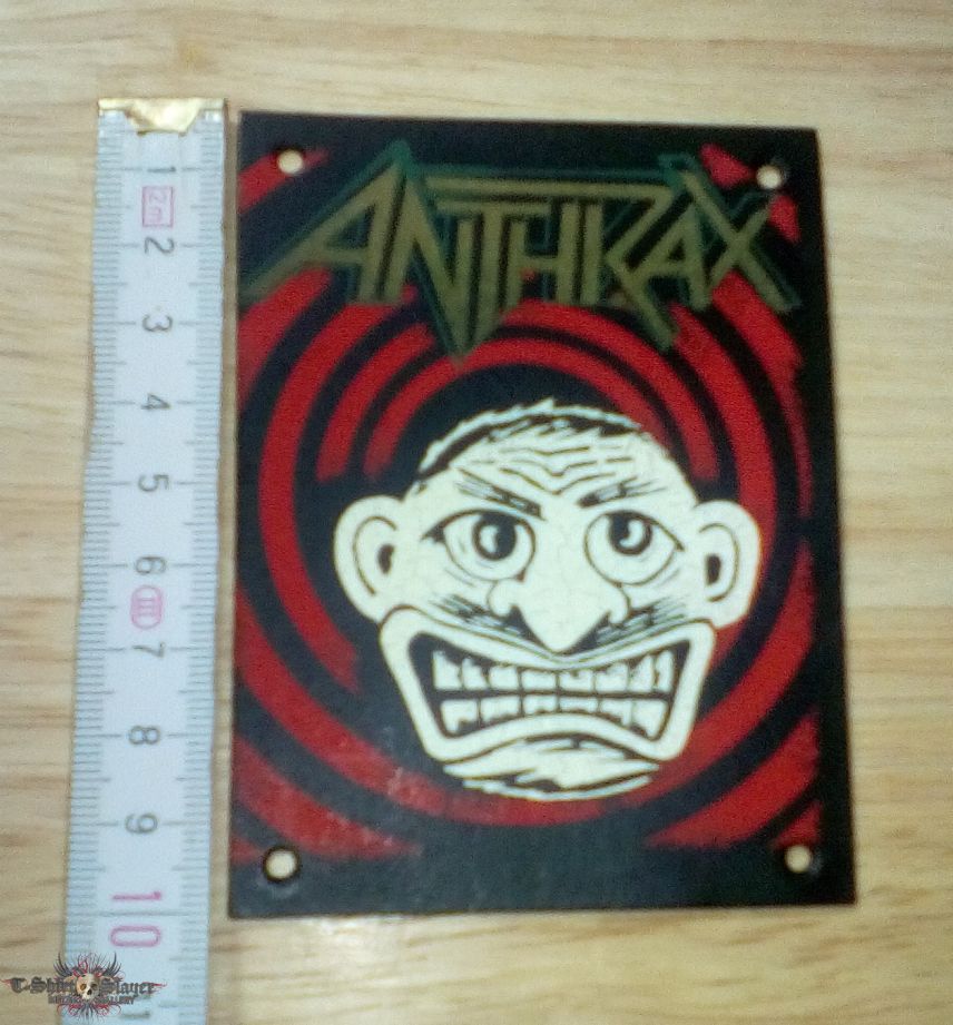 Anthrax - leather - Patch 