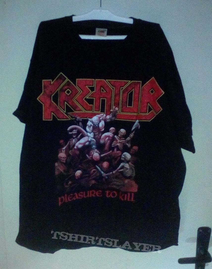 kreator - 25 years pleasure to ill - shirt