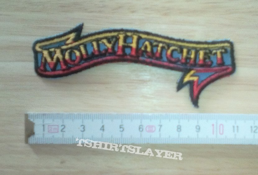 molly hatchet - vintage - patch