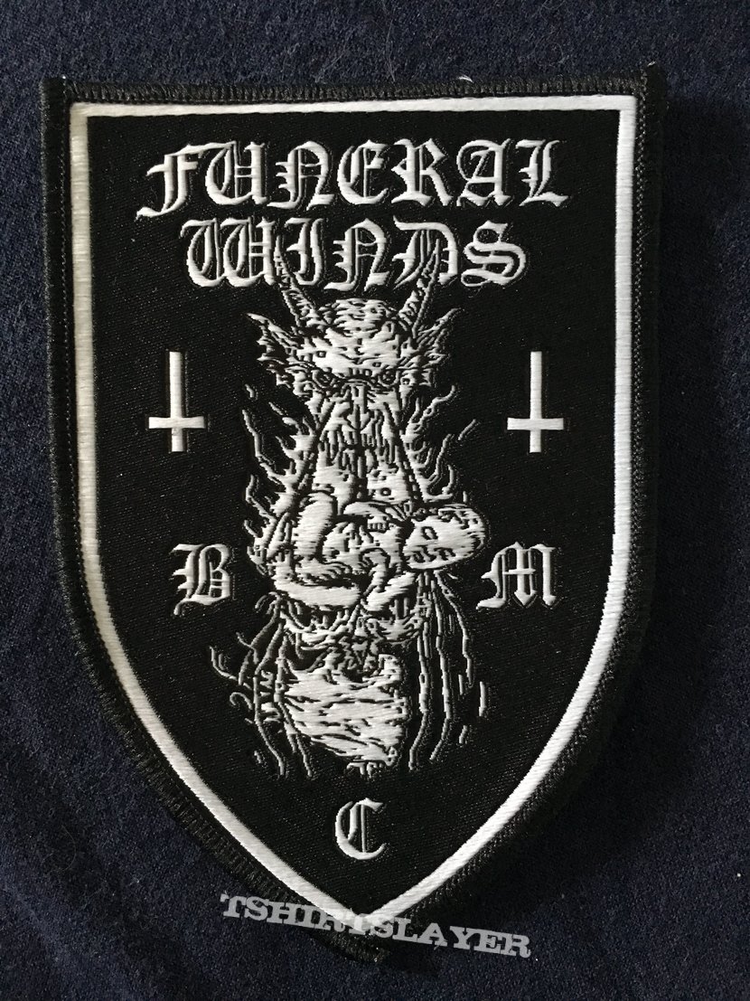 Funeral Winds - Woven shield patch