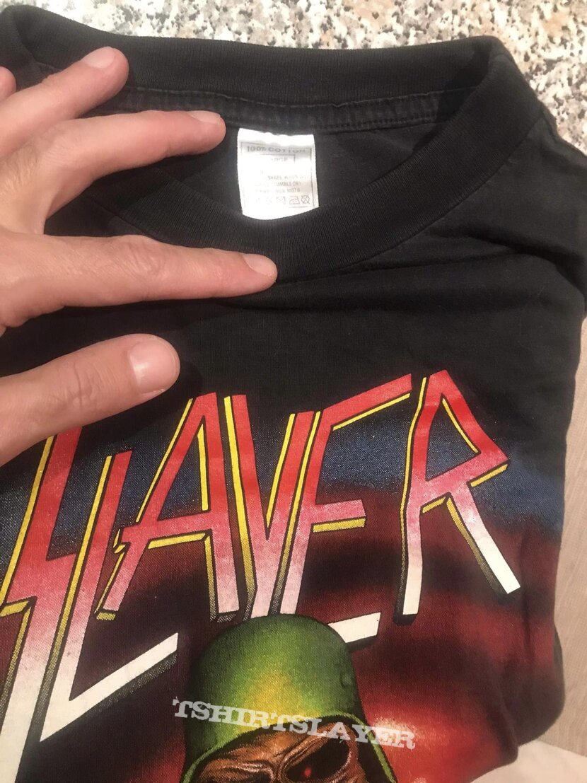 SLAYER Original 1992 t-shirt | TShirtSlayer TShirt and BattleJacket Gallery