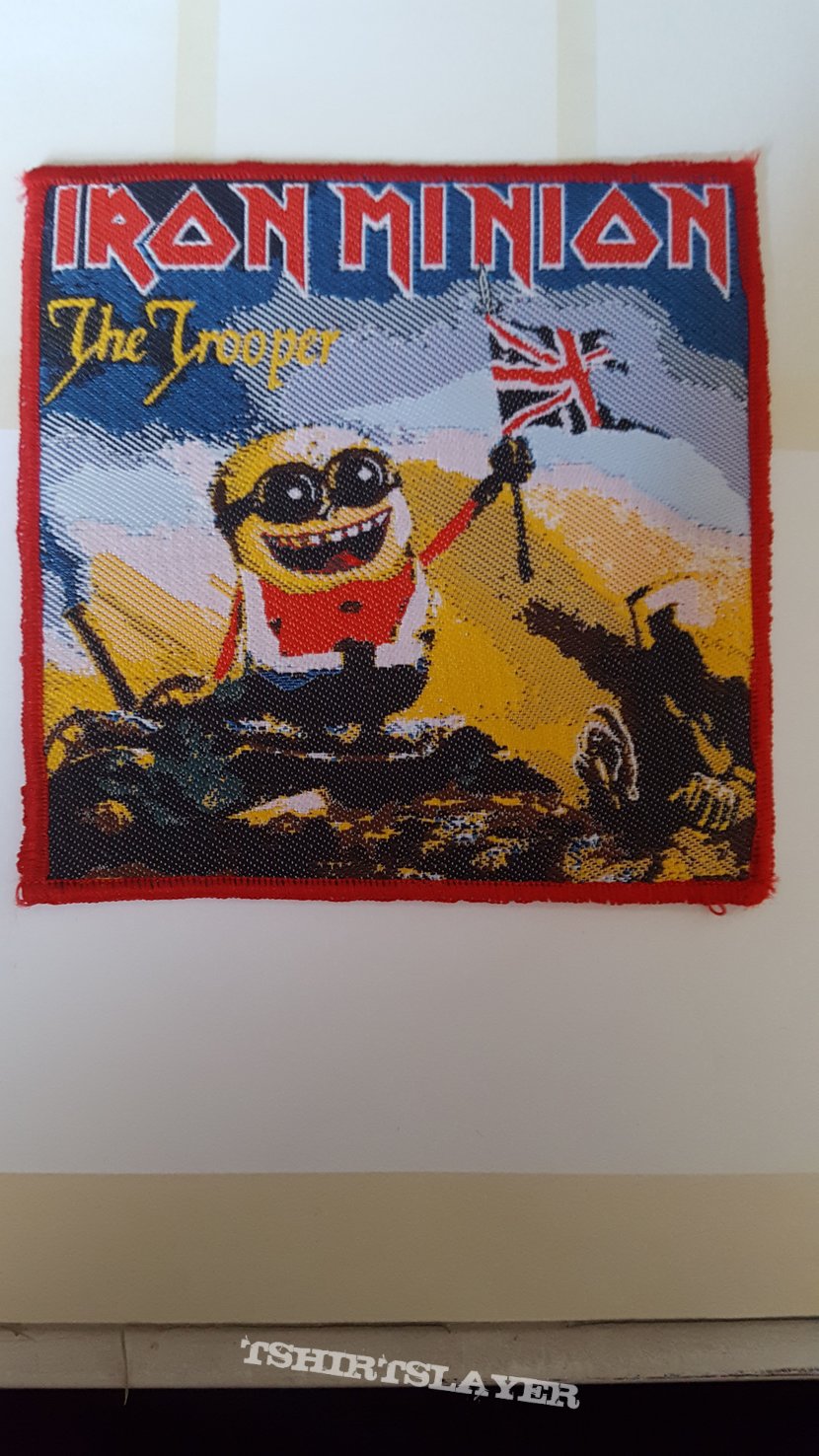 Iron Maiden Iron Minion 'The Trooper' patch 