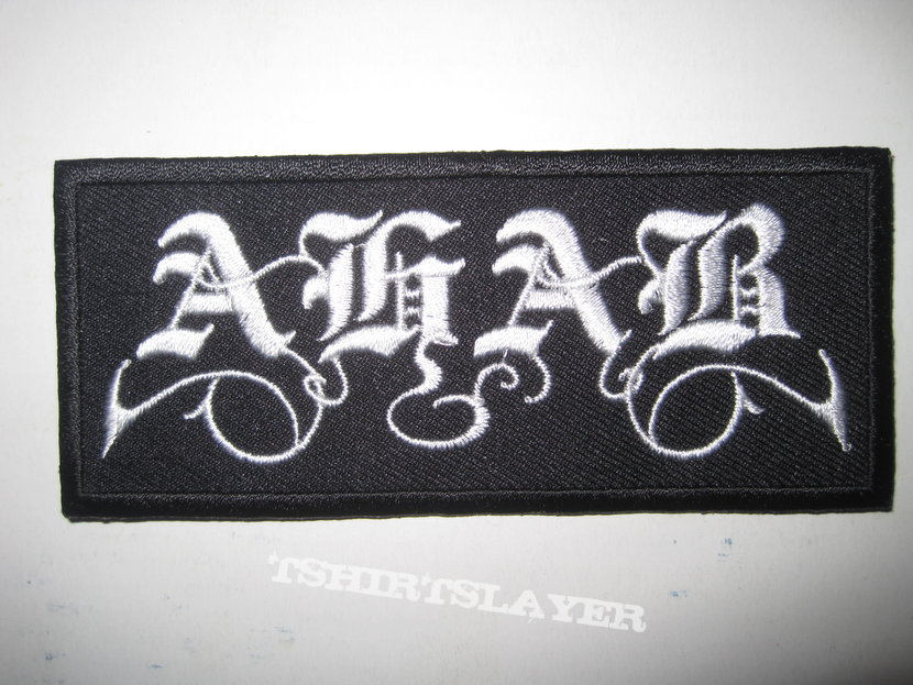 Ahab logo patch embroidered