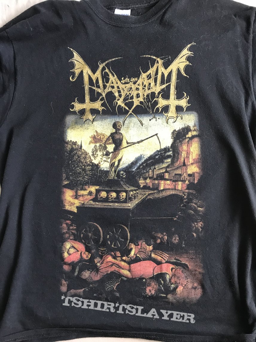 Mayhem, Mayhem t-shirt TShirt or Longsleeve (Yellowgoat's)