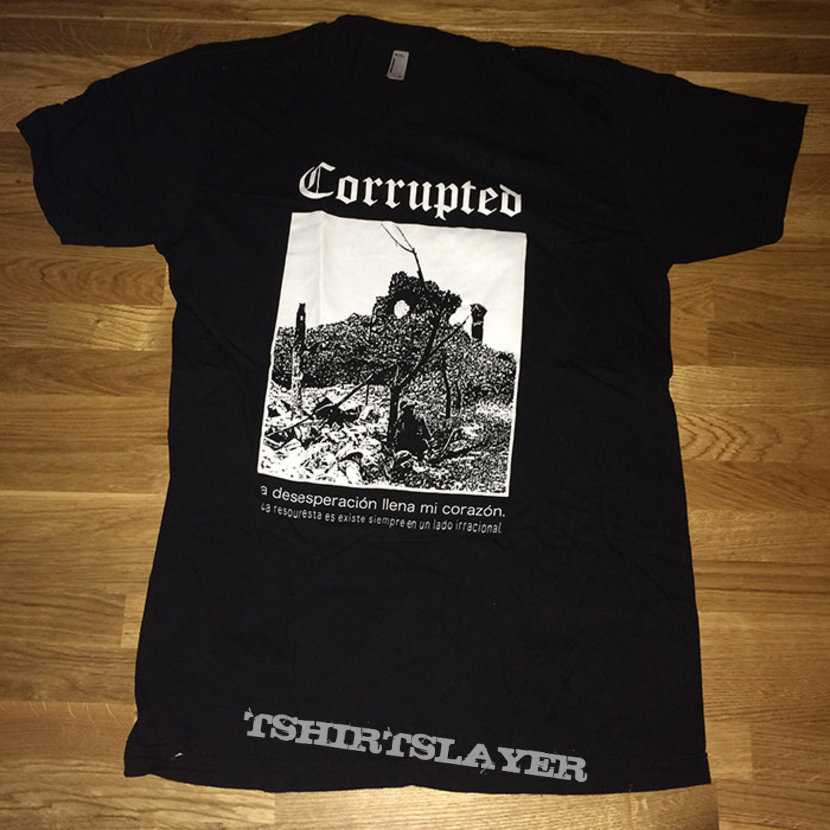 Rare Corrupted t-shirt | TShirtSlayer TShirt and BattleJacket Gallery