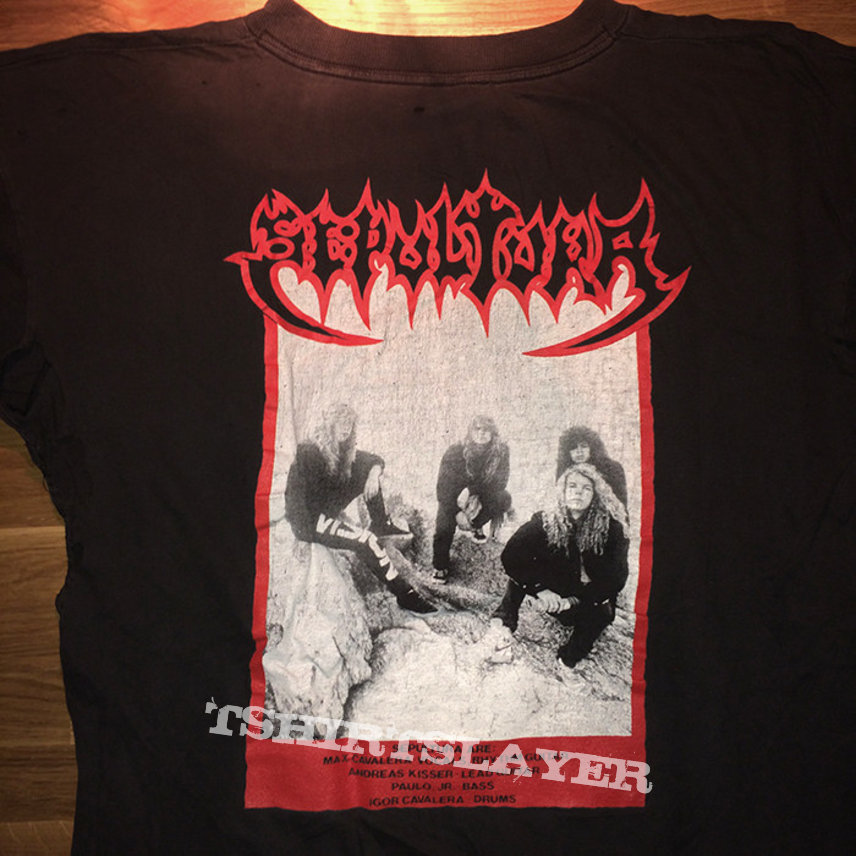 Sepultura &quot;Beneath The Remains&quot; t-shirt