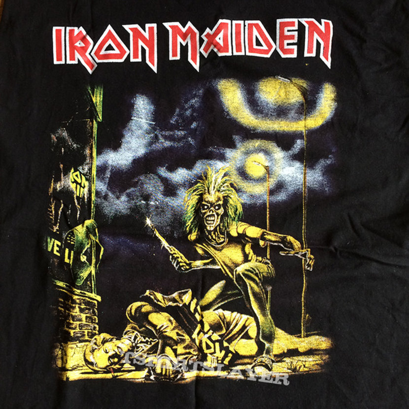 Iron Maiden, Iron Maiden "Sanctuary" t-shirt TShirt or Longsleeve  (Tylden's) | TShirtSlayer