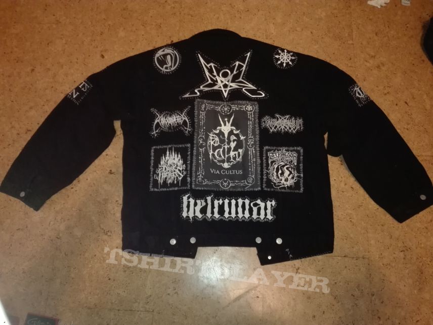 Marduk Black Metal denimjacket Update