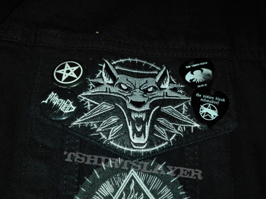 Marduk Black Metal denimjacket Update