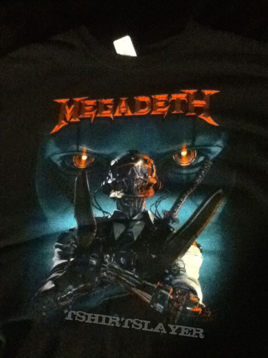 Megadeth 2016 tour Shirt