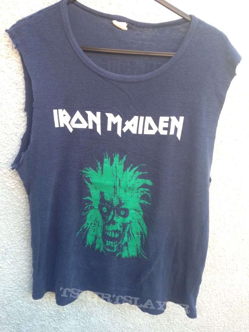 iron maiden -british tour 1980 sleeveless