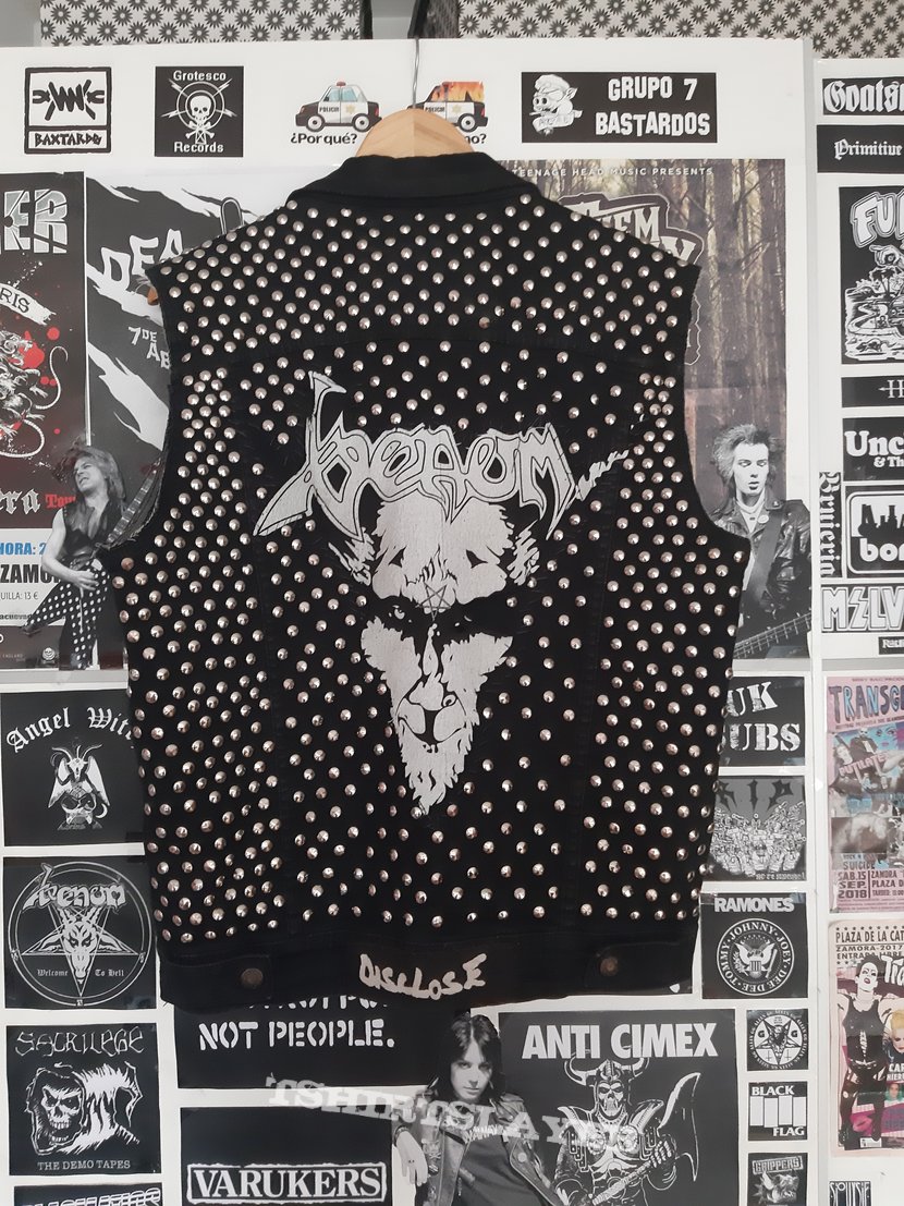 Venom Black Crust/D-beat Vest Updated