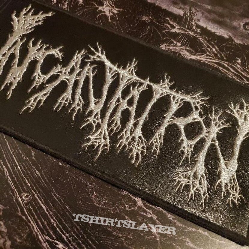 Incantation Official Faux Leather Patch