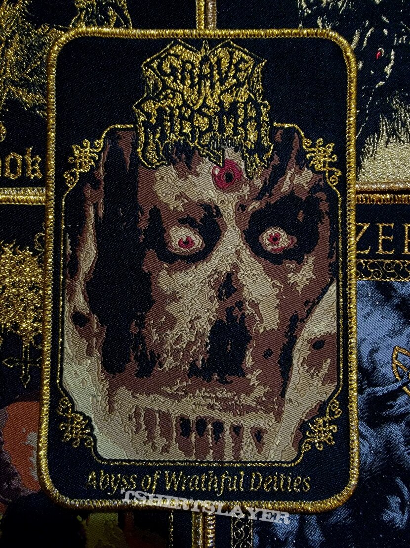 Grave Miasma - Abyss of Wrathful Deities official woven patch