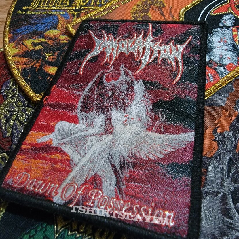 Immolation woven patch