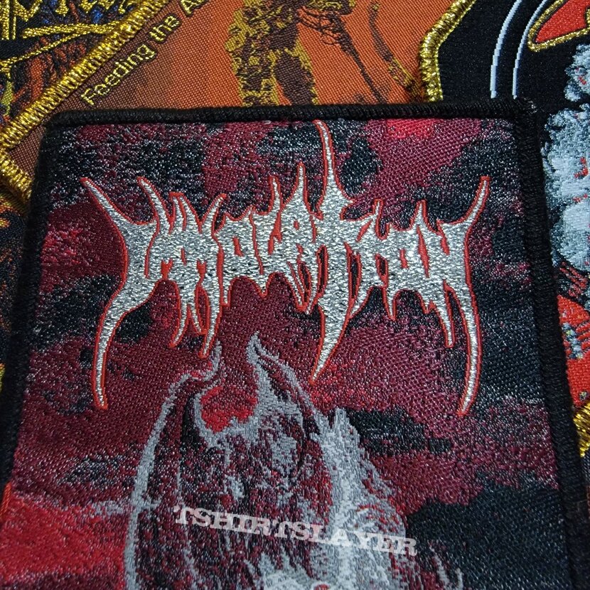 Immolation woven patch