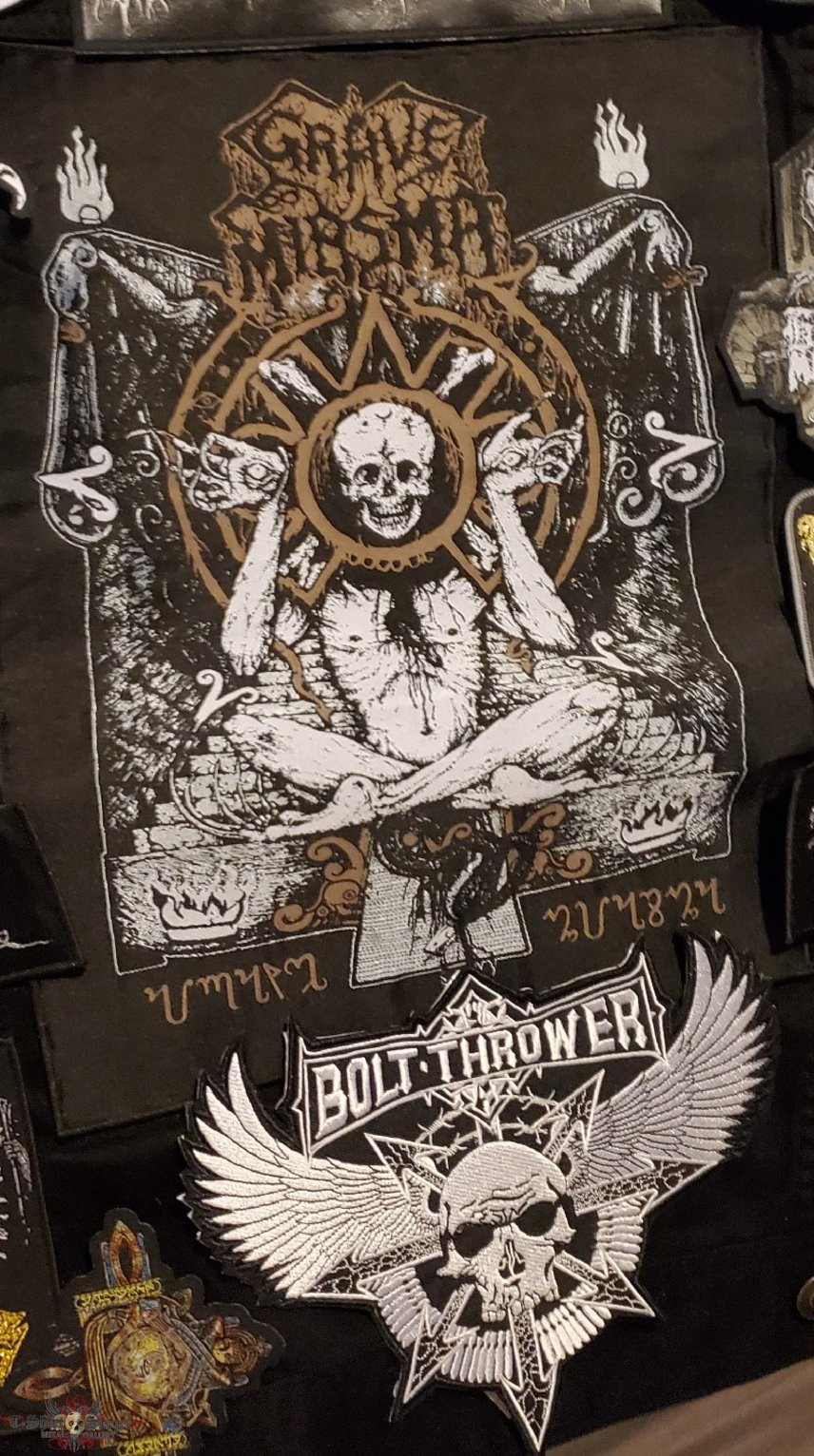 Bolt Thrower Embroidered Patch