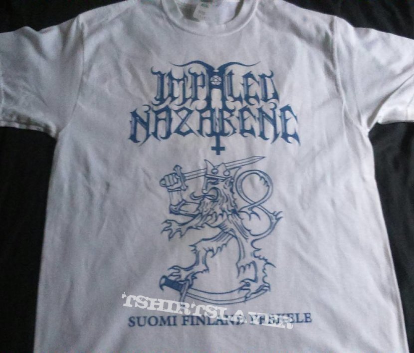 Impaled Nazarene, Impaled Nazarene Suomi Finland Perkele Independence 100  years TShirt or Longsleeve (KurtBeerWaste's) | TShirtSlayer