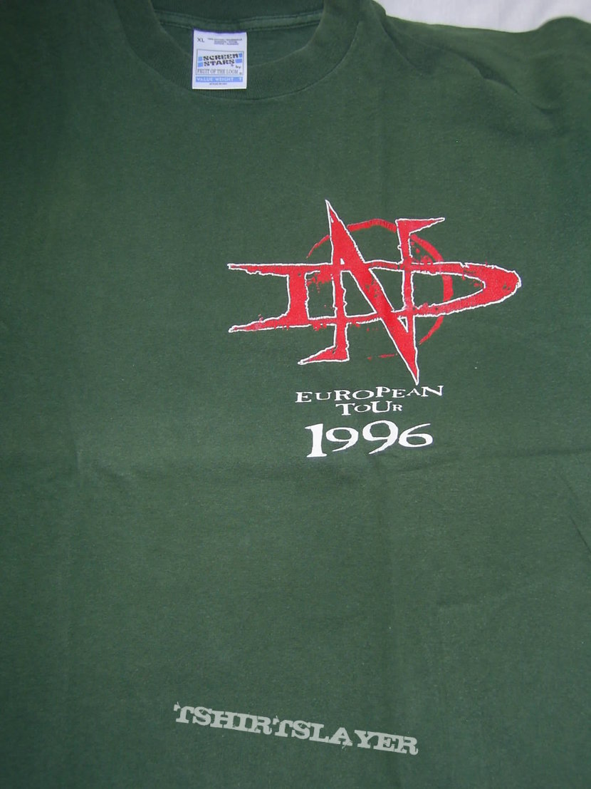 Napalm Death European Tour 1996