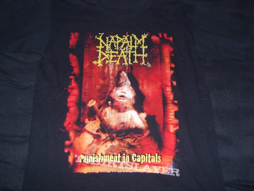 Napalm Death Punishment in capitals