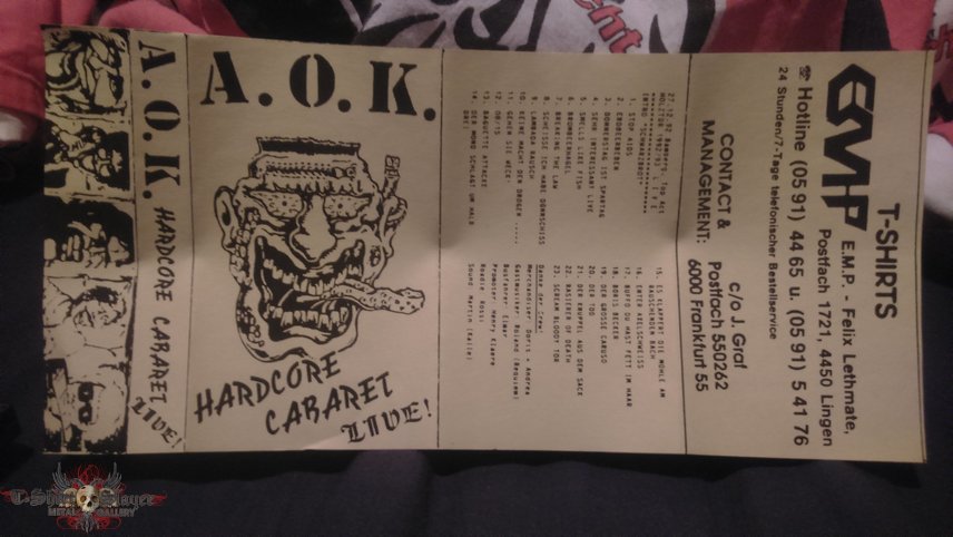 A.O.K. Hardcore Cabaret LIVE 