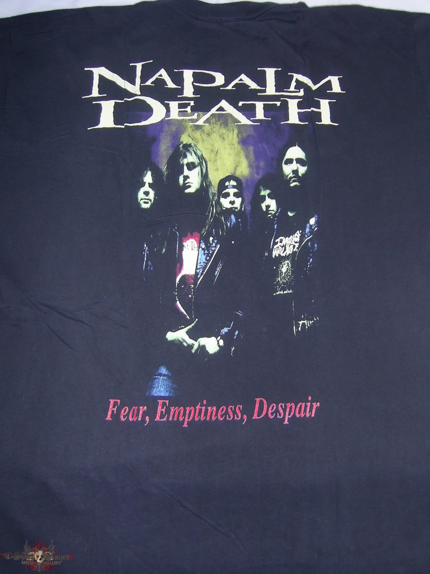 Napalm Death Fear, emptiness, despair