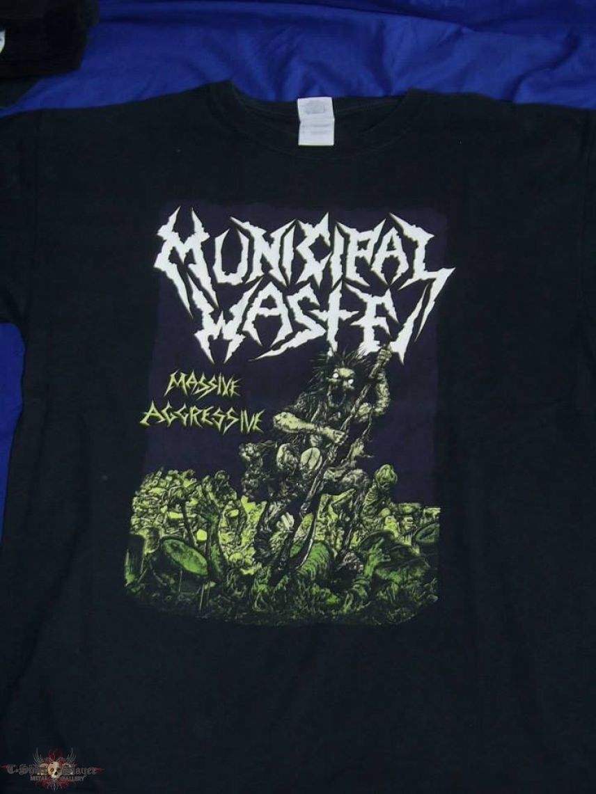 Municipal Waste Shirt Massive Aggressive