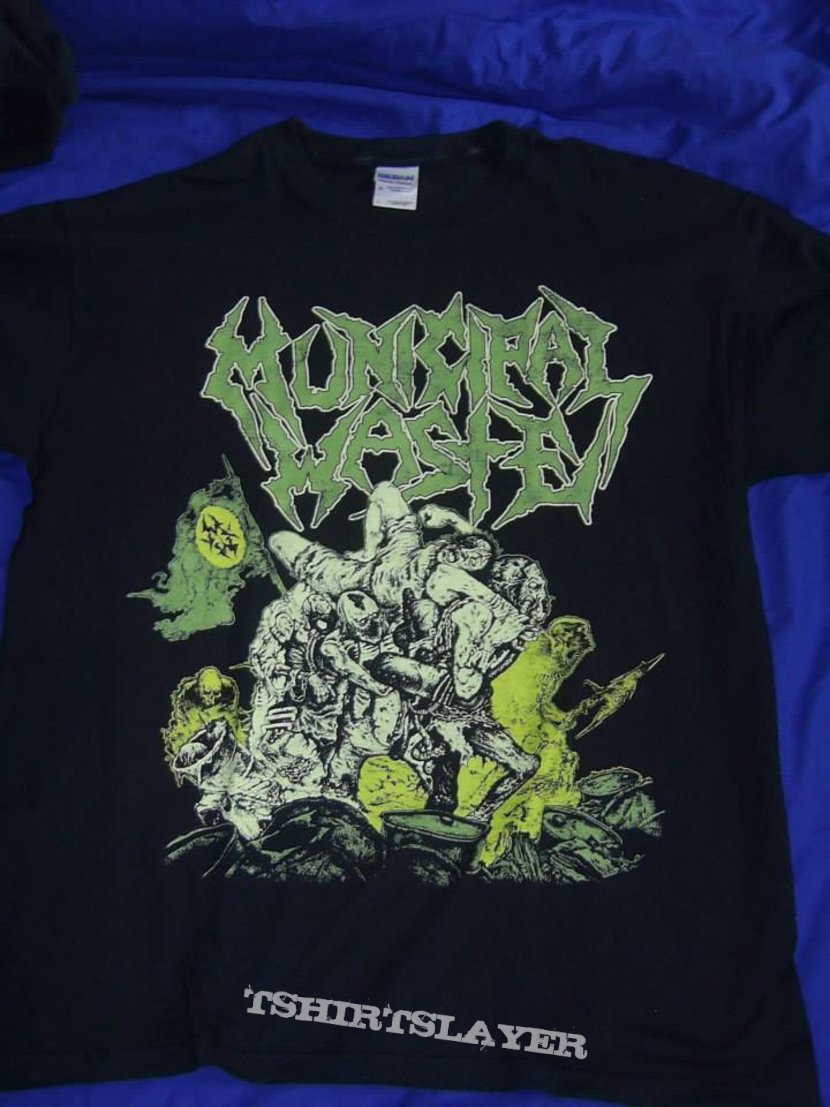 Municipal Waste Shirt Zombies