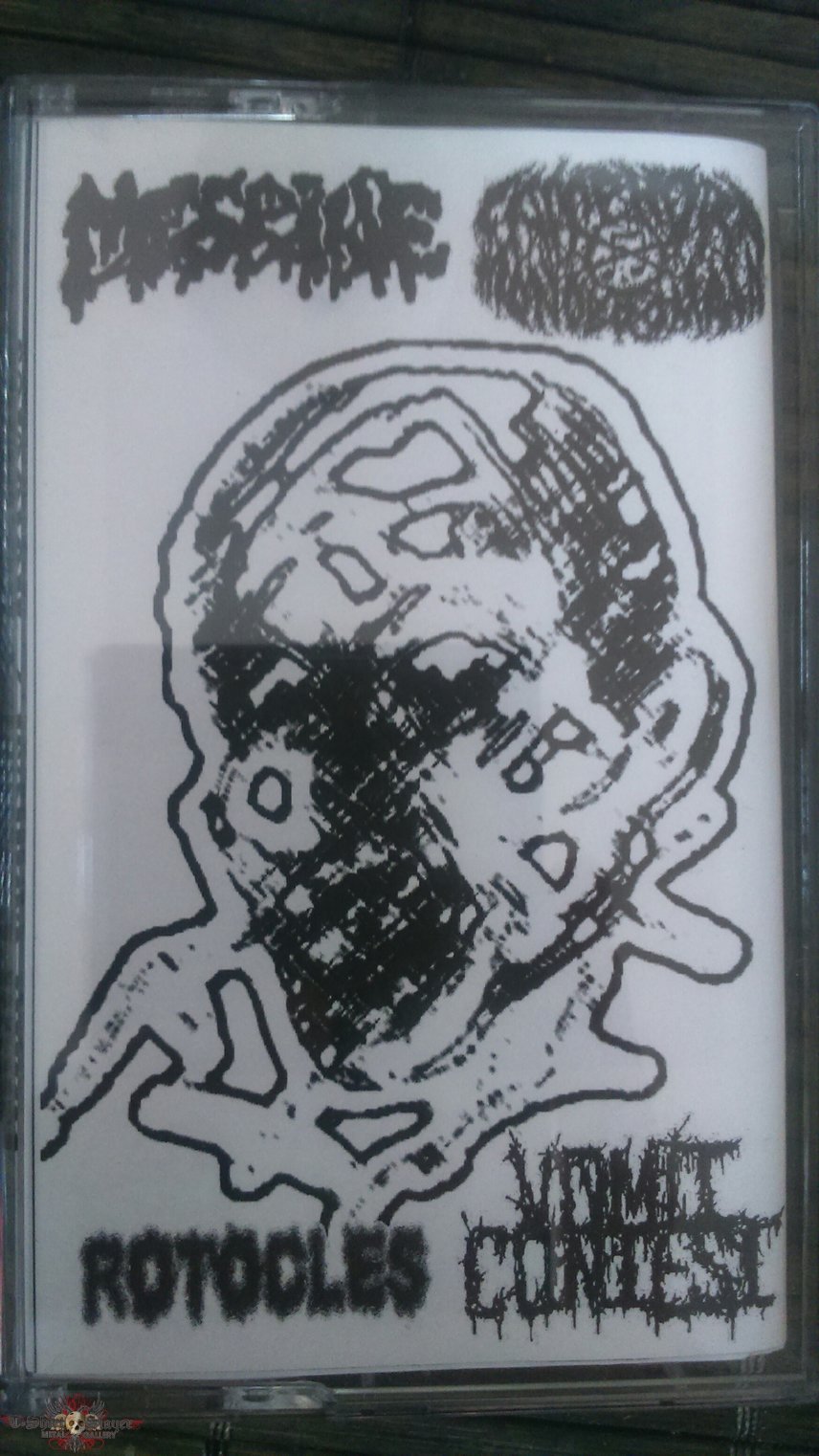 Mesrine / Camphora Monobromata / Rotocles / Vomit Contest Split 