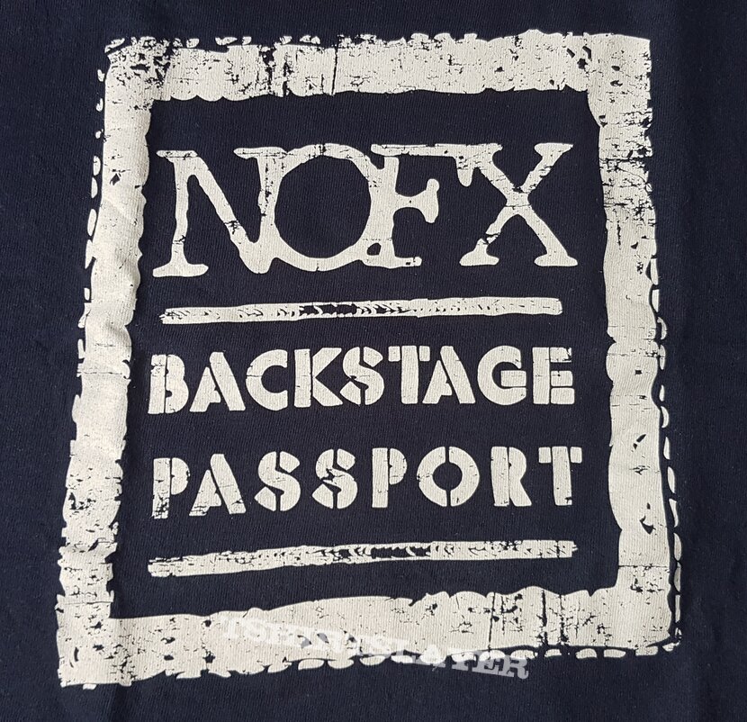 NOFX Backstage passport 