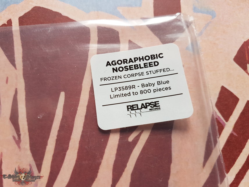 Agoraphobic Nosebleed Frozen corpse stuffed with dope 