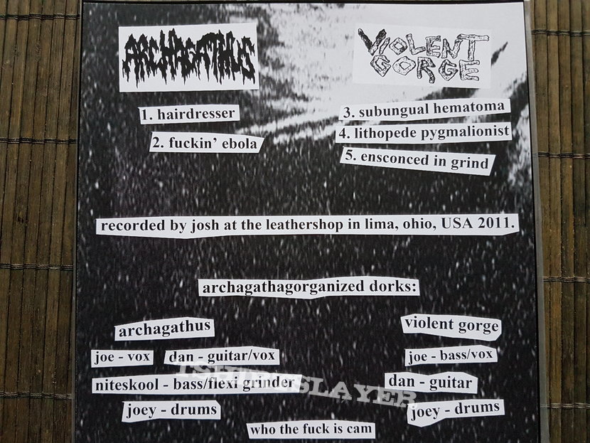 Archagathus / Violent Gorge Split 