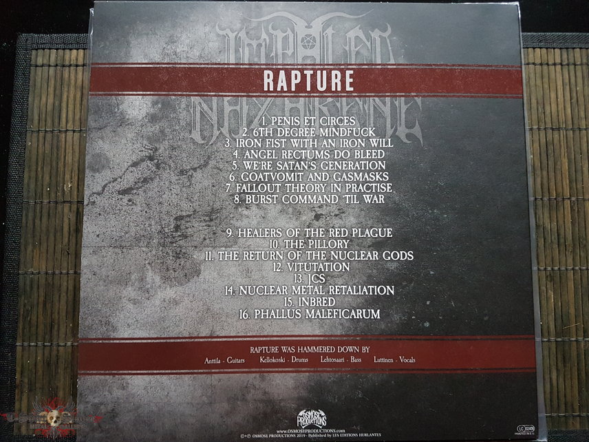 Impaled Nazarene Rapture 