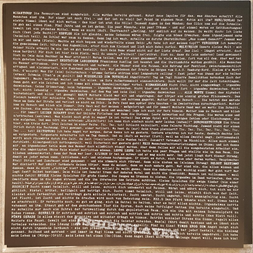 Yacopsae Timeo ergo sum Yacopsae Timeo ergo sum