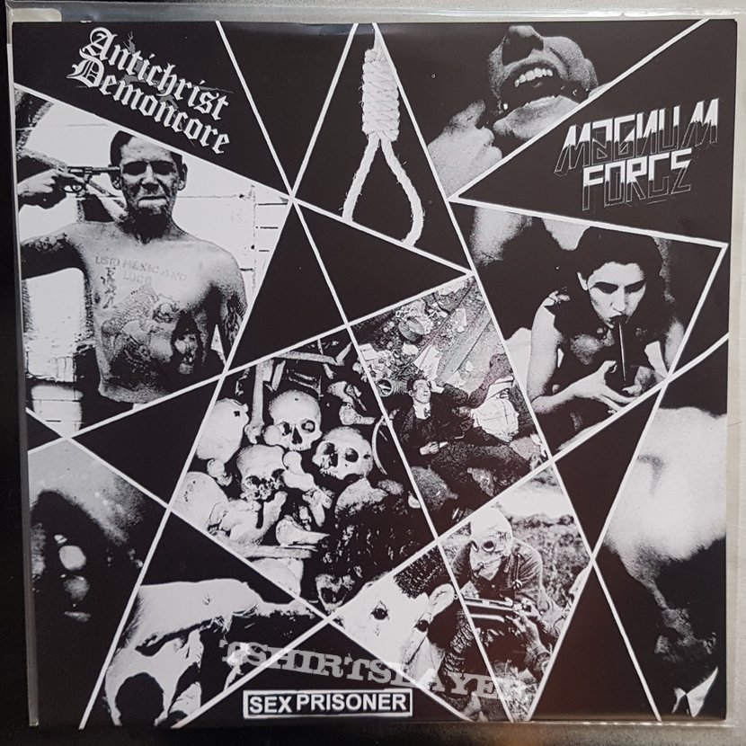 ACxDC / Magnum Force / Sex Prisoner 3 way Split 