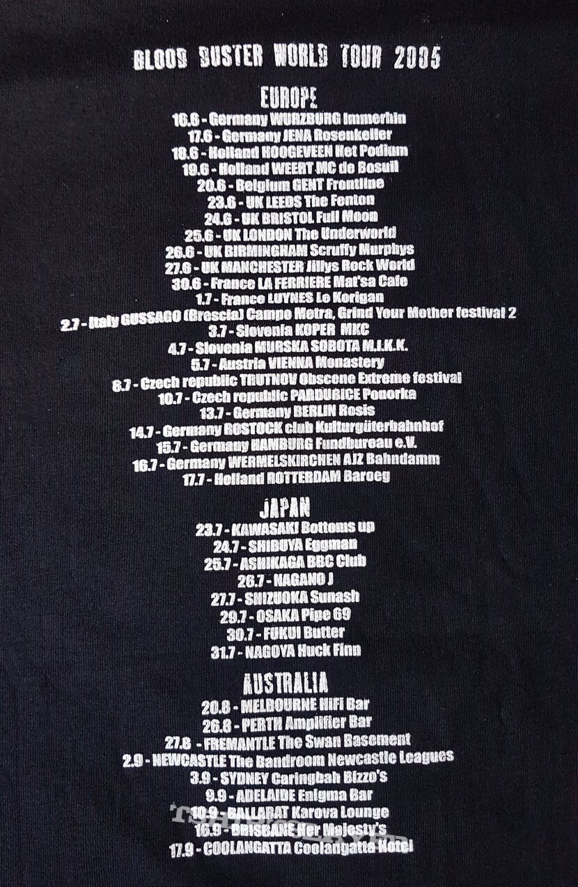 Blood Duster same / World Tour 2005