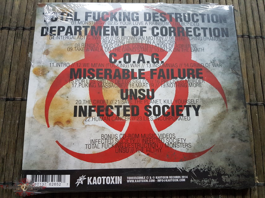 Total Fucking Destruction Monsters! Split Total Fucking Destruction Monsters! Split