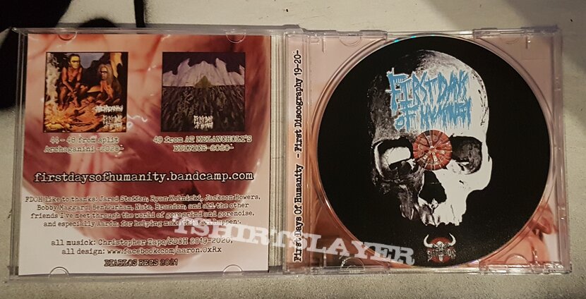 First Days Of Humanity First discography 19-20