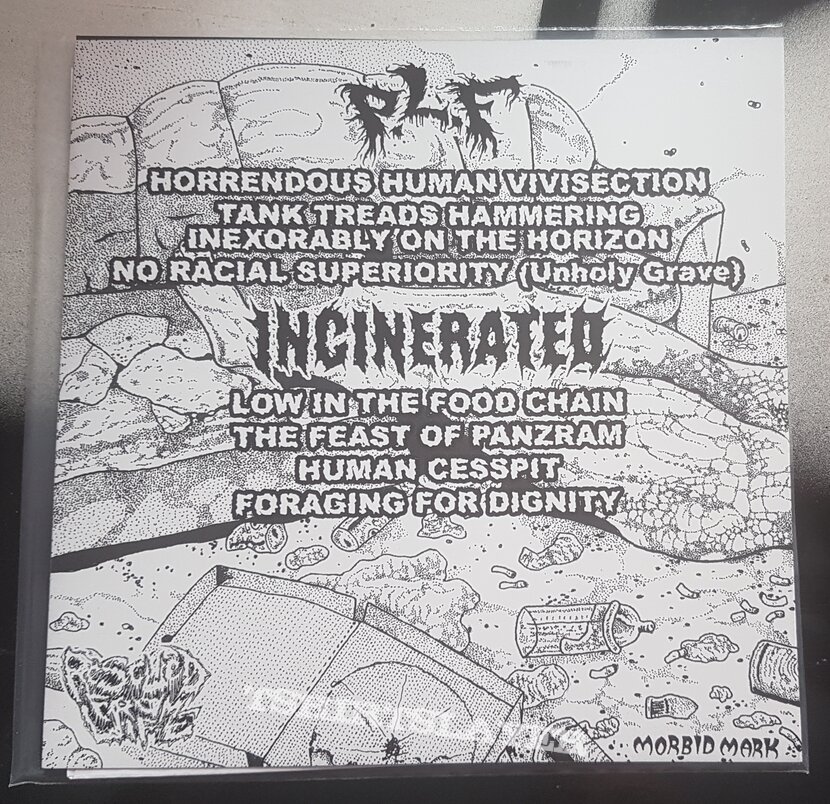 P.L.F. / Incinerated Split 