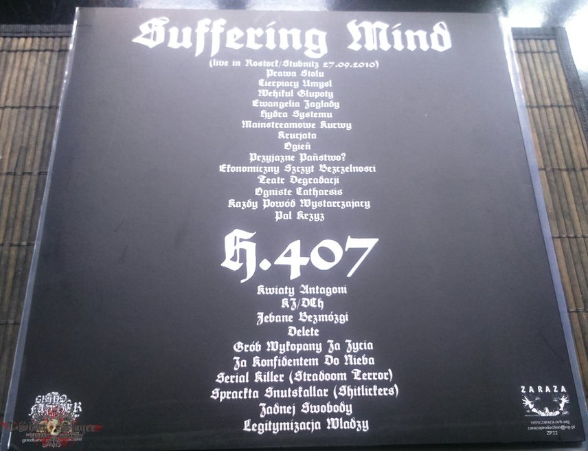 Suffering Mind / H.407 Split 